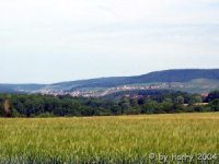 Blick auf Hohenhaslach von Kleinsachsenheim